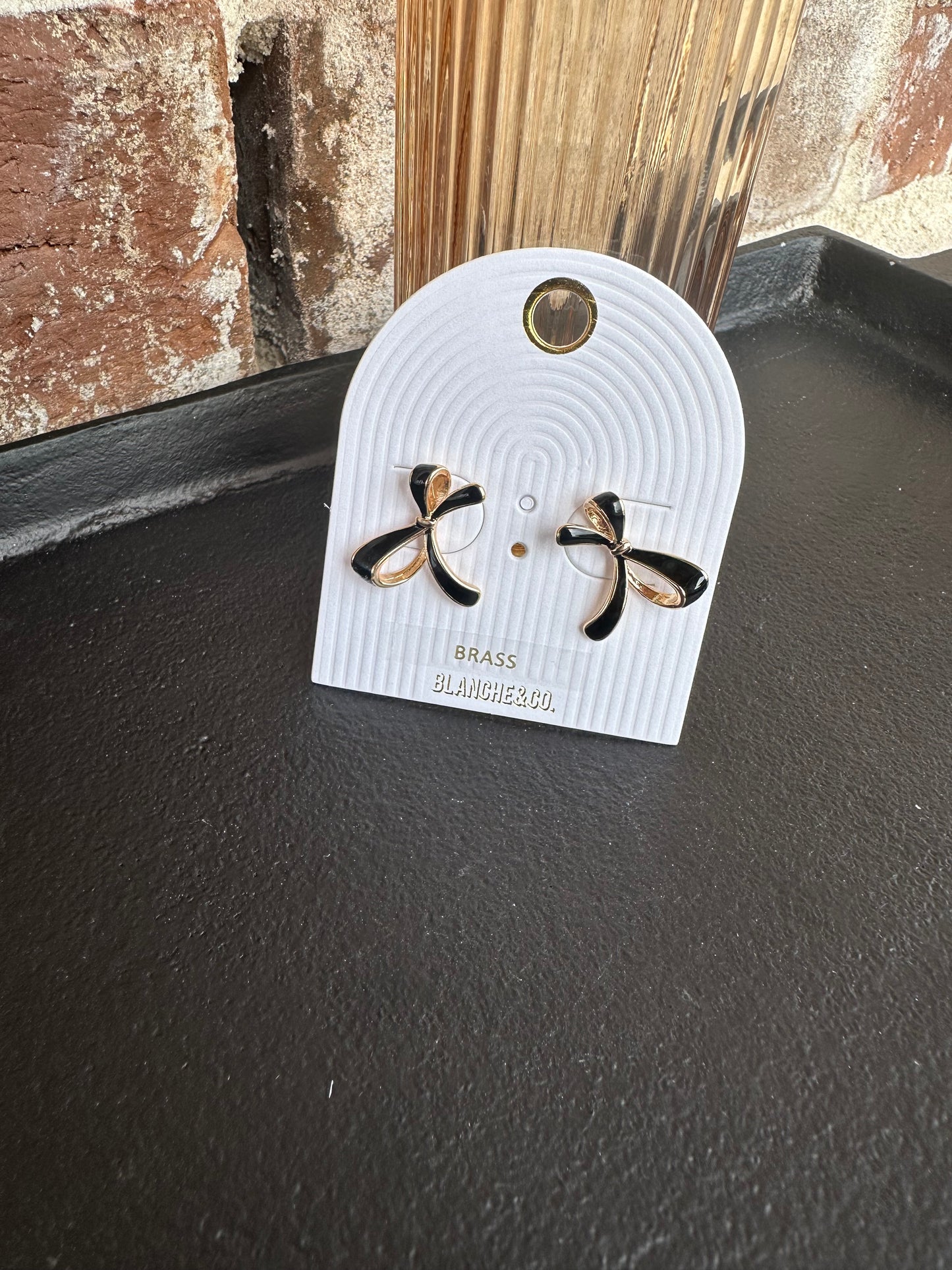 Bow Stud Earrings