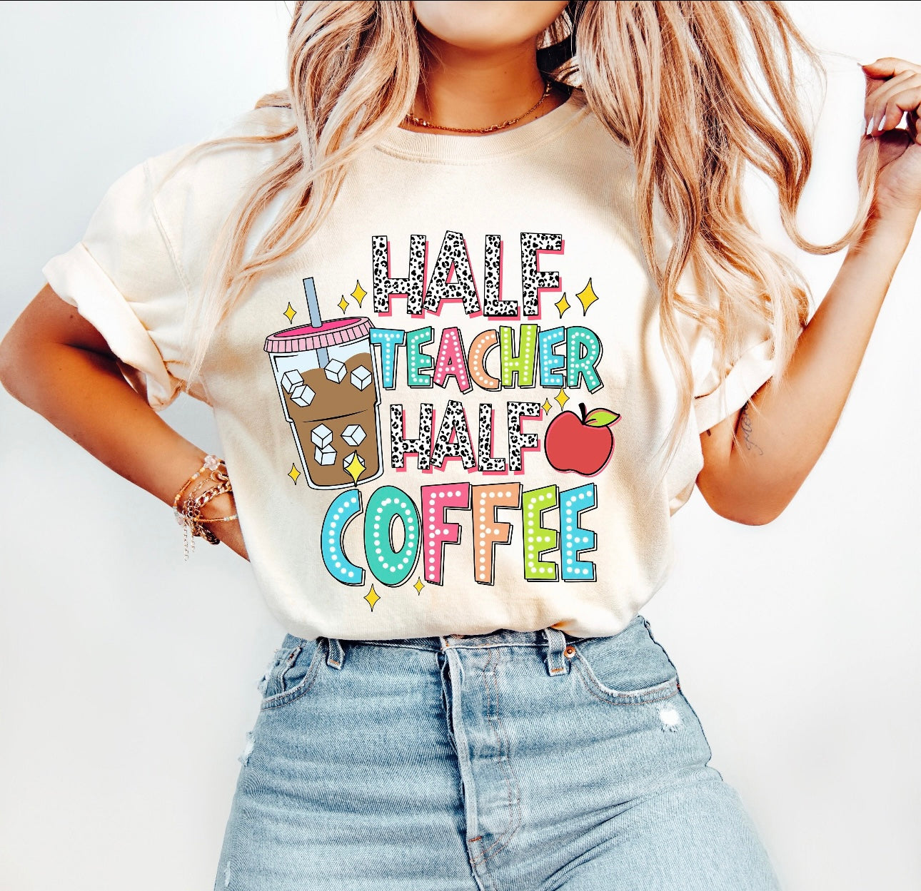 Half Teacher Half Coffee