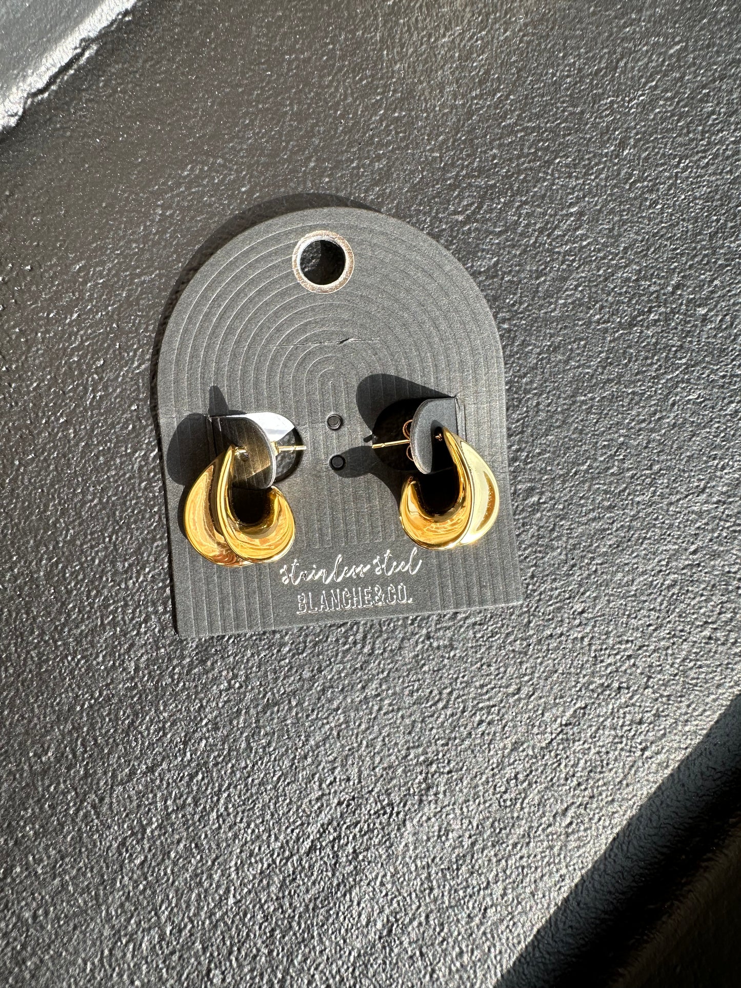 Gold Hadley Studs