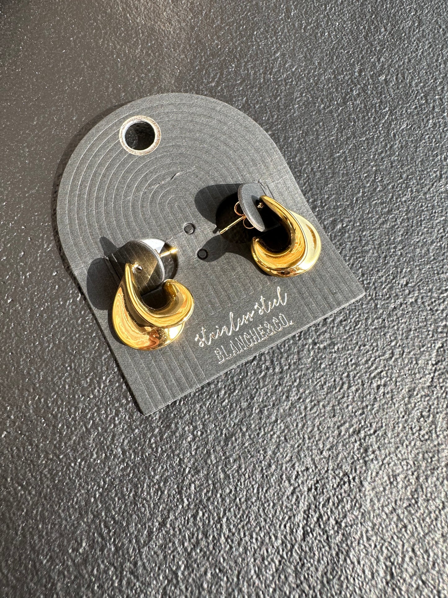 Gold Hadley Studs