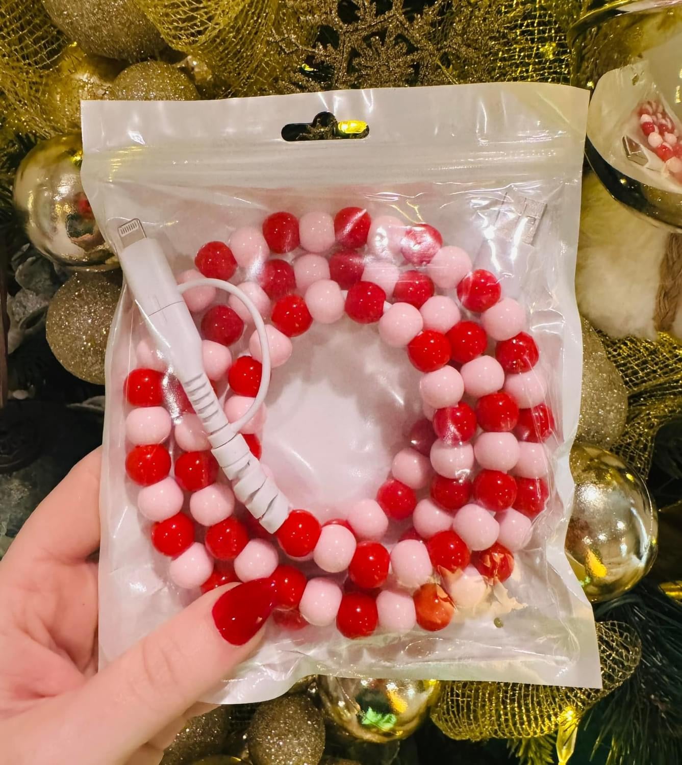 Beaded Phone Charger