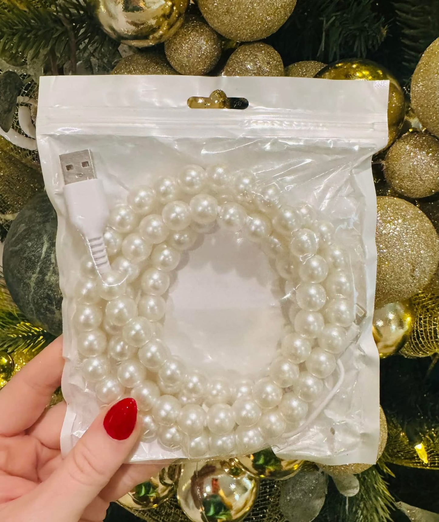 Beaded Phone Charger