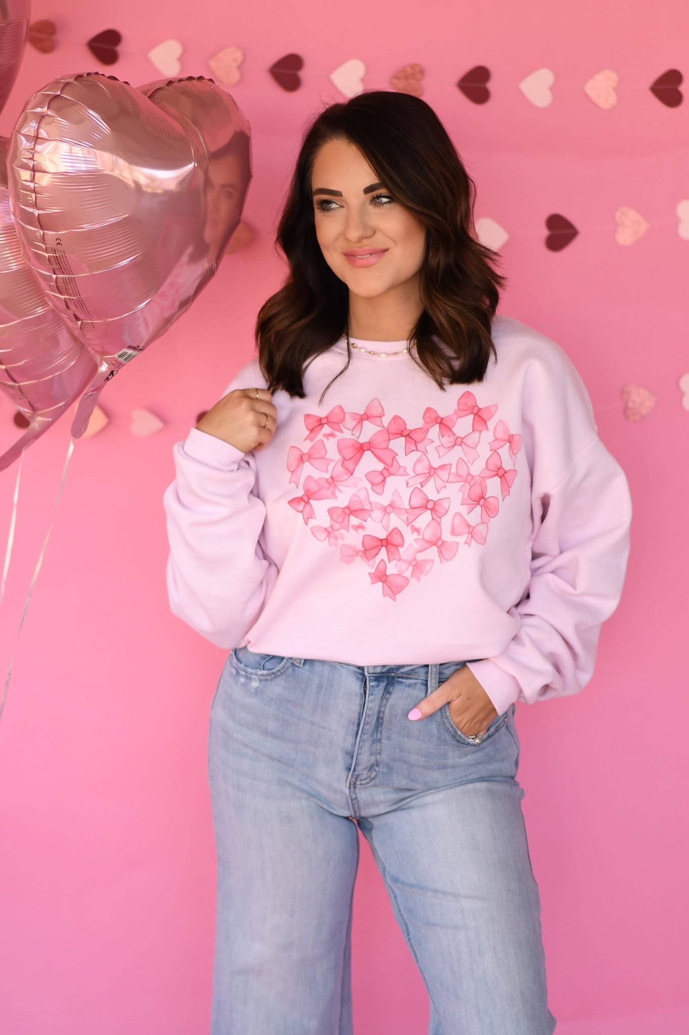 Coquette Bow Sweatshirt