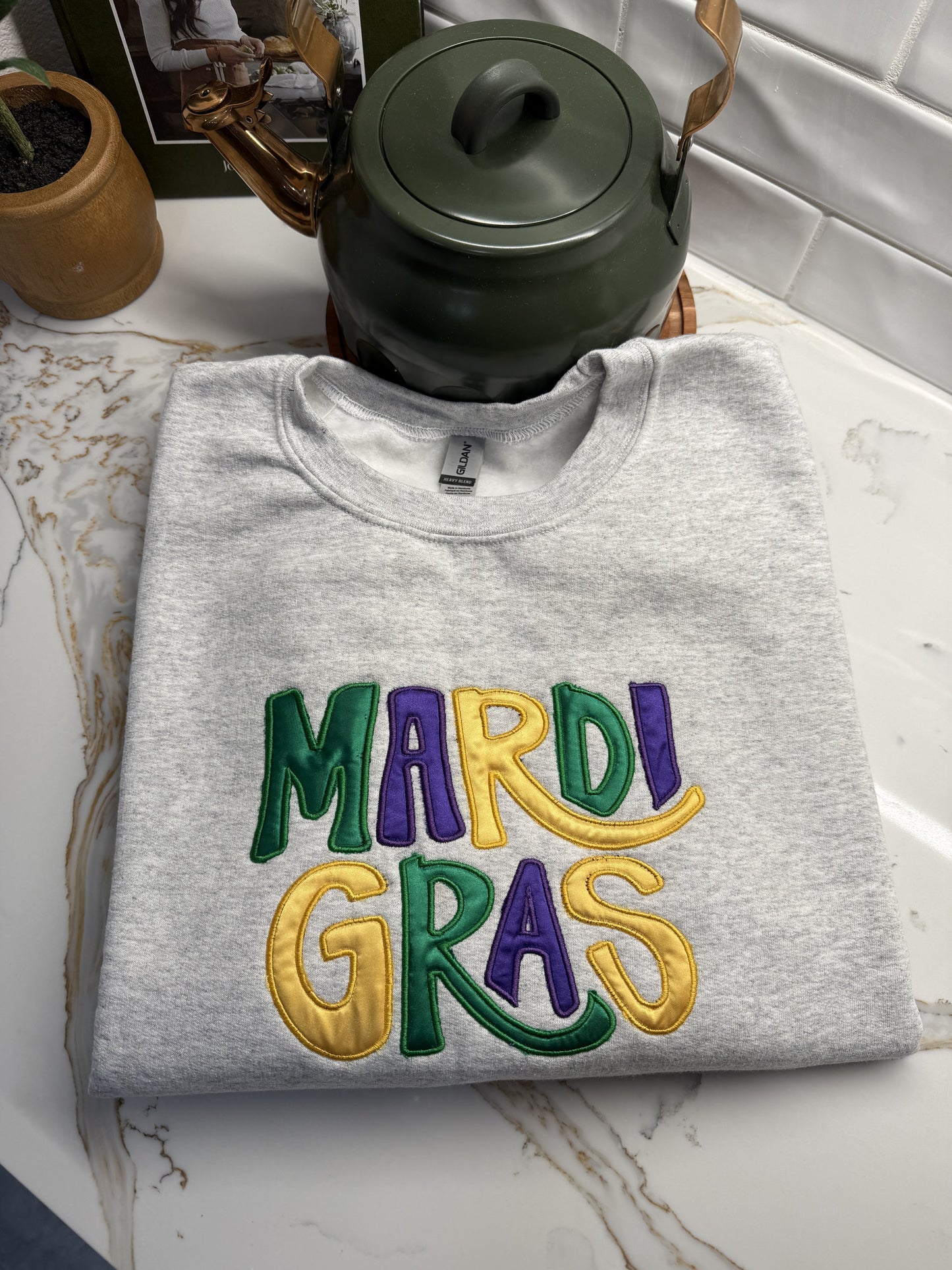 Mardi Gras Appliqué