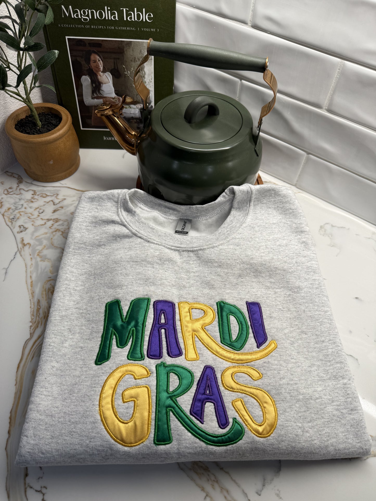 Mardi Gras Appliqué