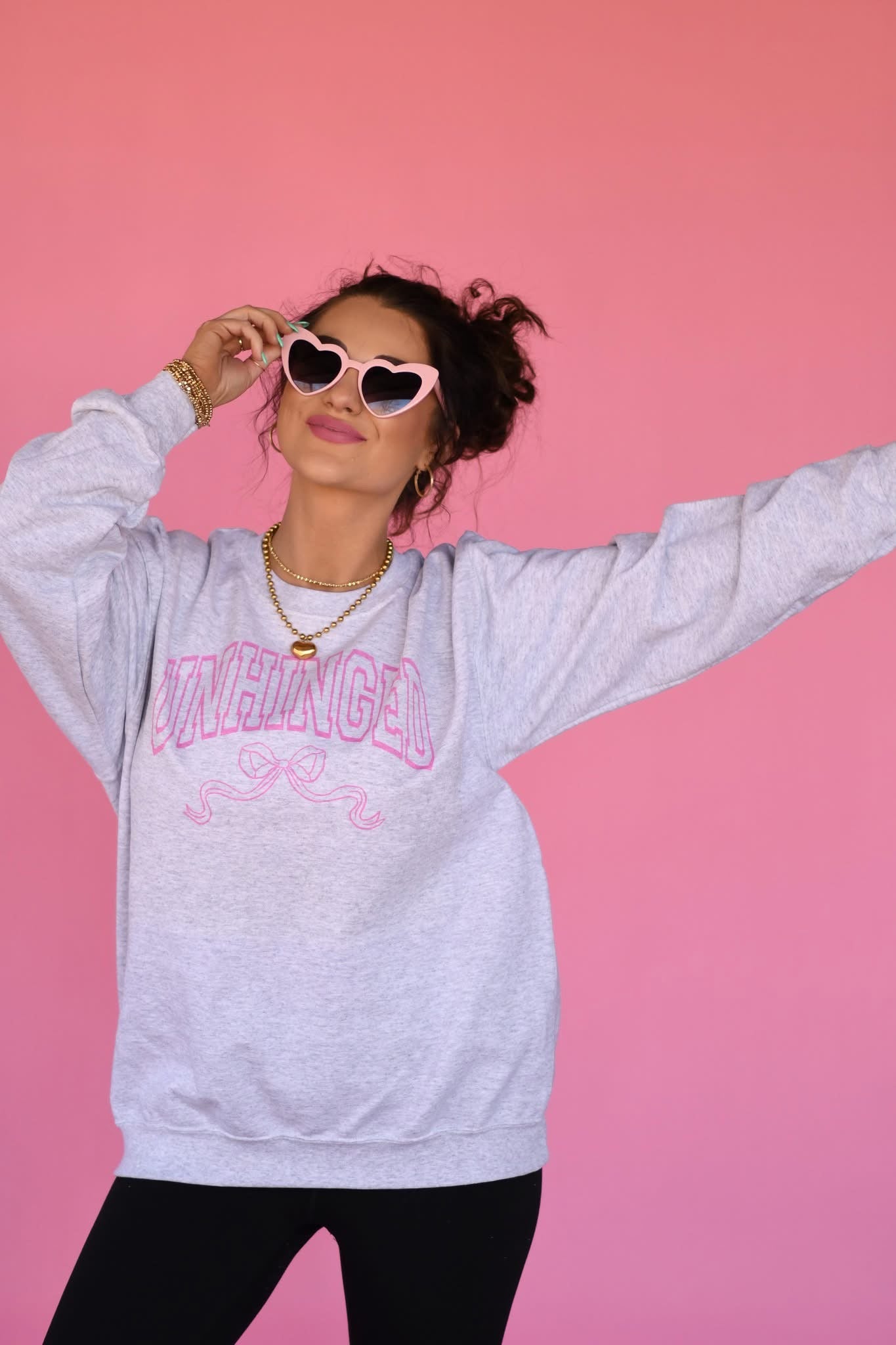 Unhinged Bow Sweatshirt