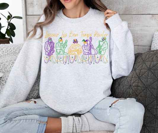 Laissez Le Bon Temps Rouler Sweatshirt