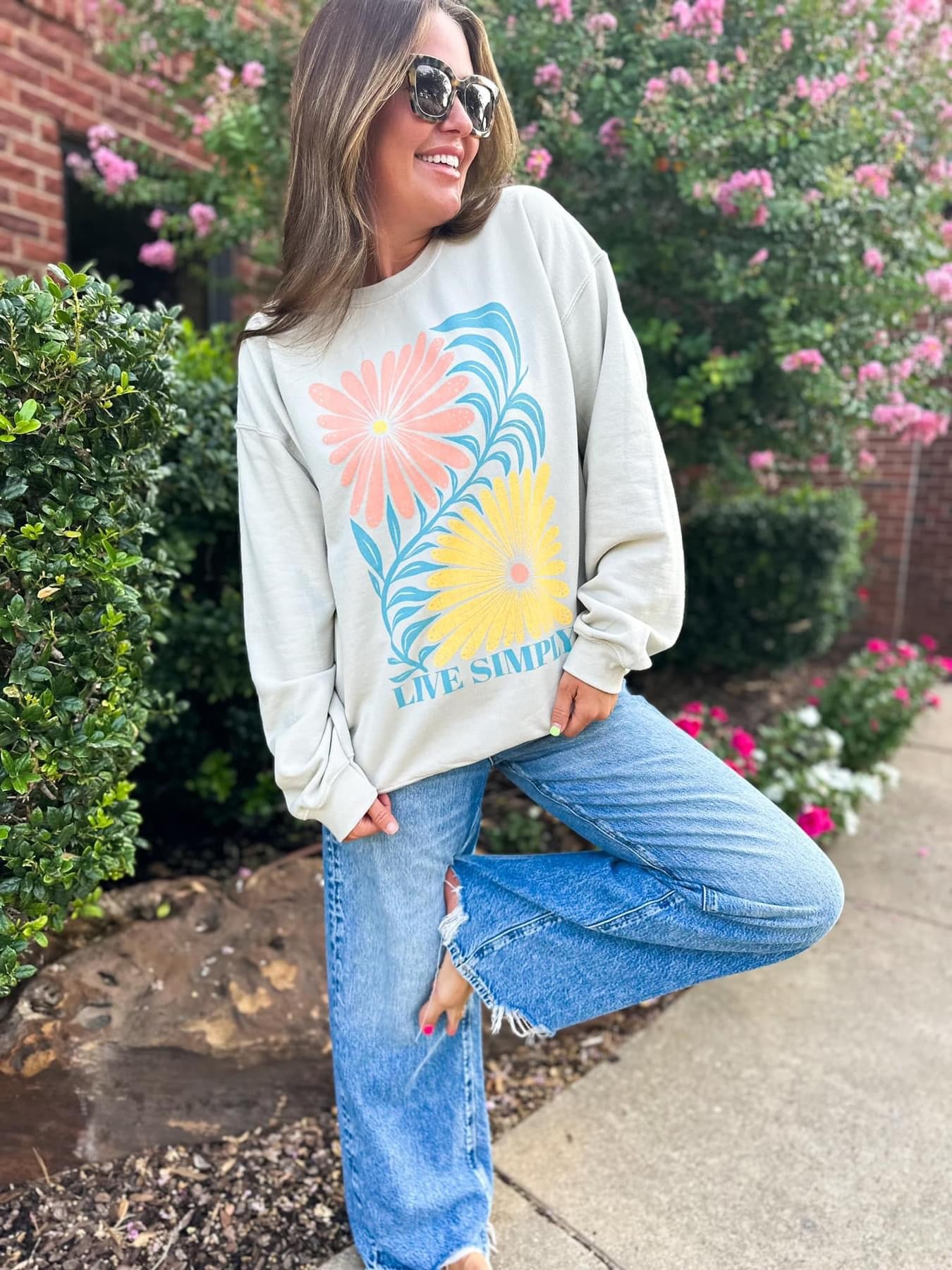 Live Simply Sweatshirt