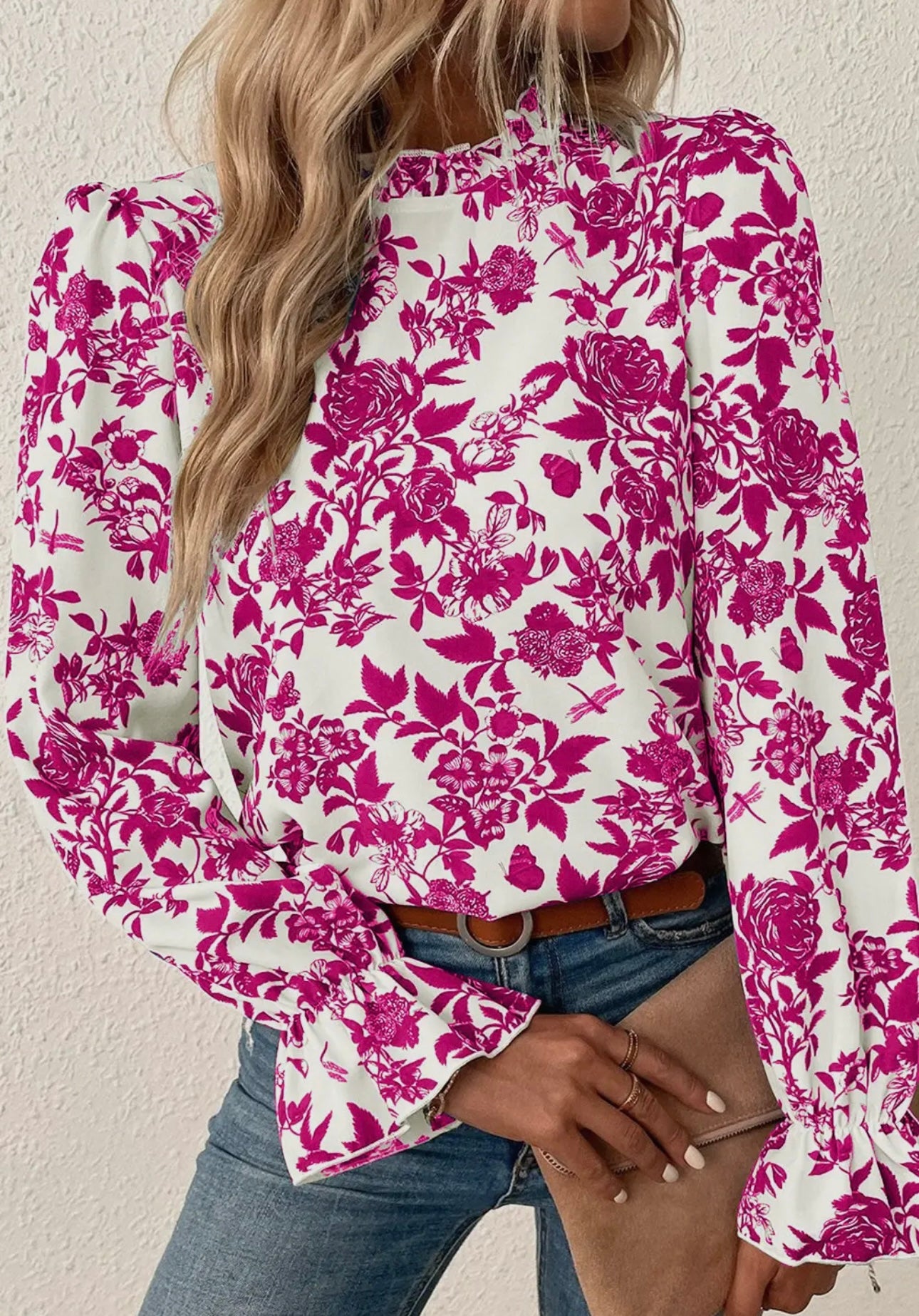 Pink Rose Top