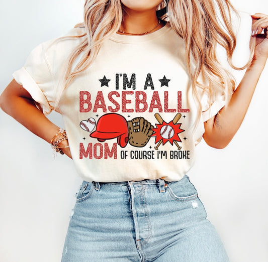 Baseball Mom Broke