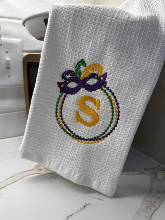 Mardi Gras Hand Towel