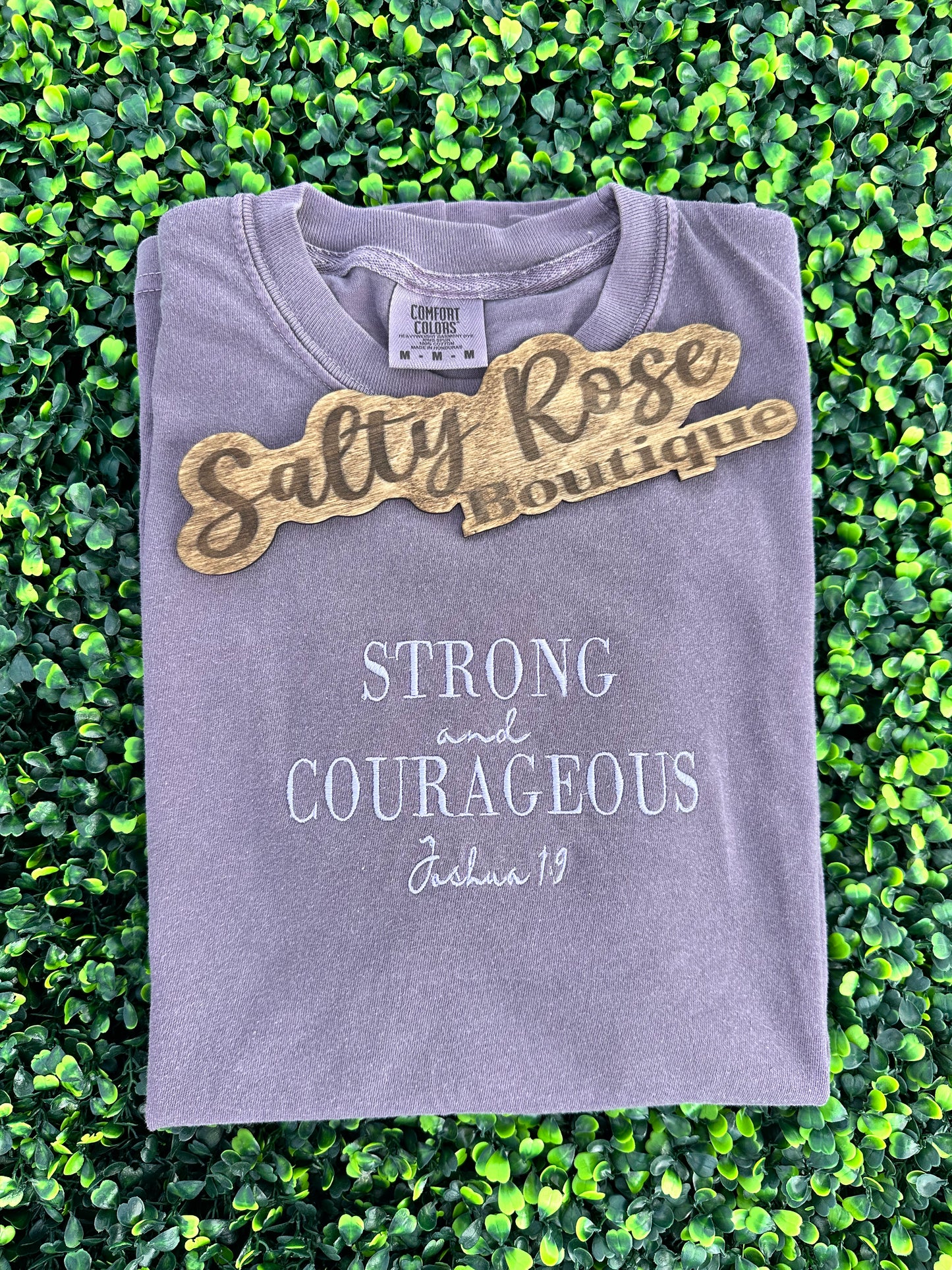 STRONG and COURAGEOUS